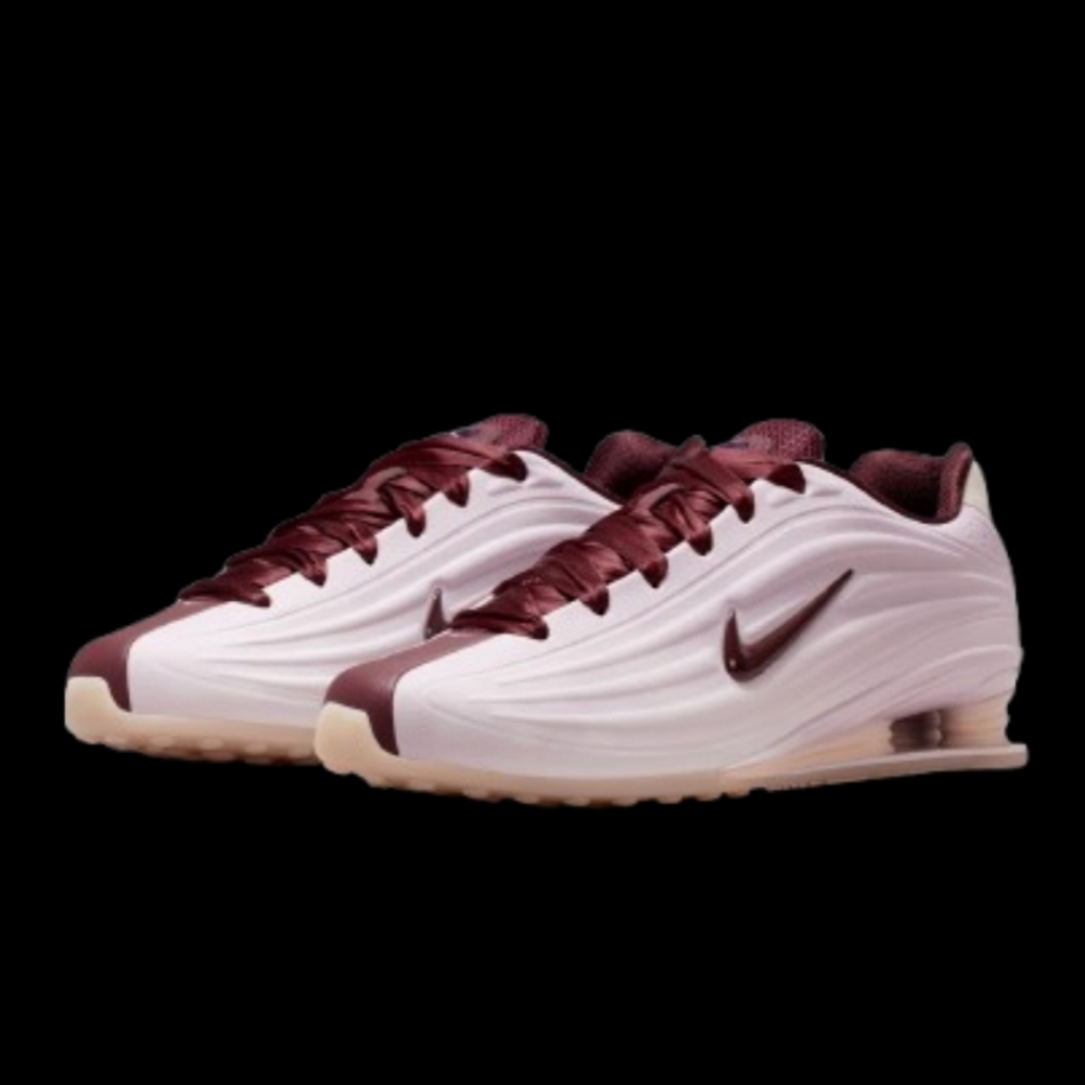 Nike Shox Z SE Running Womens Size 8.5 Rose Pink Burgundy Crush